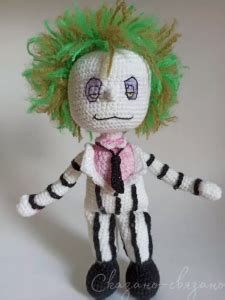 Beetlejuice Amigurumi Free Crochet Tutorial