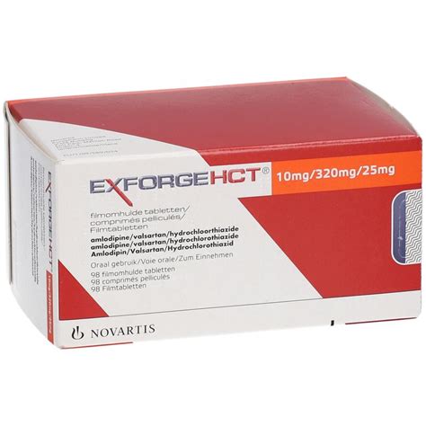 EXFORGE HCT 10 Mg 320 Mg 25 Mg 98 St Mit Dem E Rezept Kaufen Shop