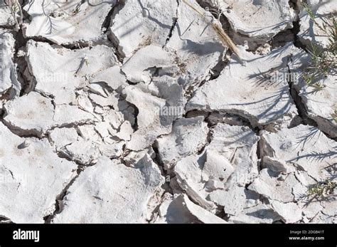 Drought Dry Soil With Cracks Stock Photo Alamy