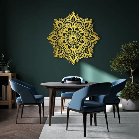 amazoncom mandala metal wall art metal wall art mandala metal wall