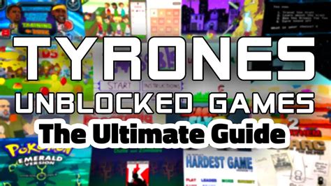 Tyrone's unblocked games - detailed article - SafeROMs