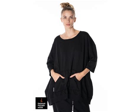 Weites Oversize Shirt Von RUNDHOLZ BLACK LABEL In Black Chili