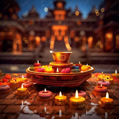 premium ai image diwali post high quality  ultra hd hdr