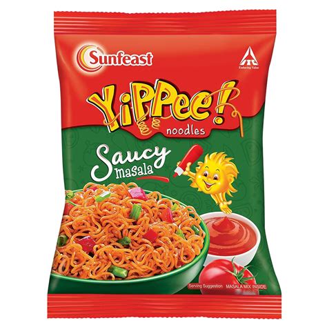 Sunfeast Yippee Saucy Masala Instant Noodles 65 G