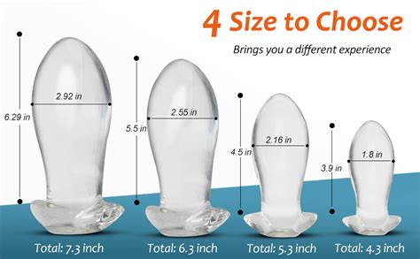 Amazon Super Big Butt Plug Trainer Soft Anal Plug Prostate Massage Sex Toy Waterproof Anal