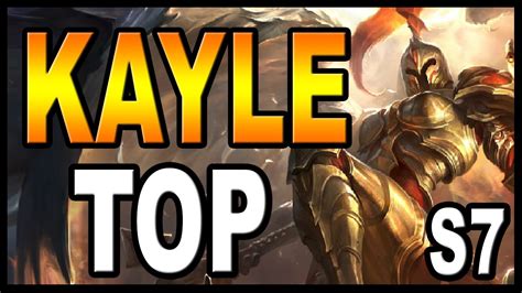 KAYLE TOP S7 GUÍA CÓMO JUGAR CON KAYLE RUNAS Y BUILD