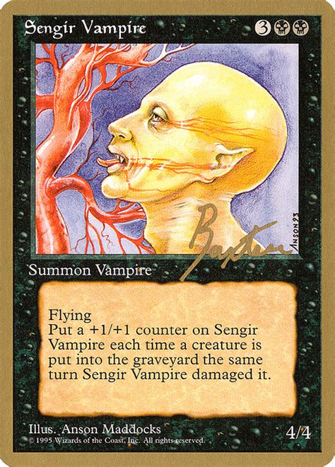 《センギアの吸血鬼sengir Vampire》 M12 黒u 日本最大級 Mtg通販サイト「晴れる屋」