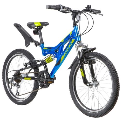 Велосипед 20 Novatrack SHARK синий — купить в интернет-магазине OZON с ...