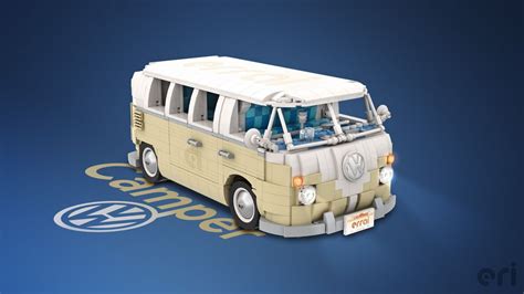 Lego Moc Volkswagen T1 Camper Rc By Errai Rebrickable Build With Lego