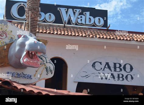 Cabo Wabo Bar Downtown Cabo San Lucas Mexico Stock Photo - Alamy