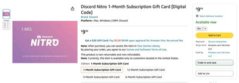 Nitro Gifting – Discord