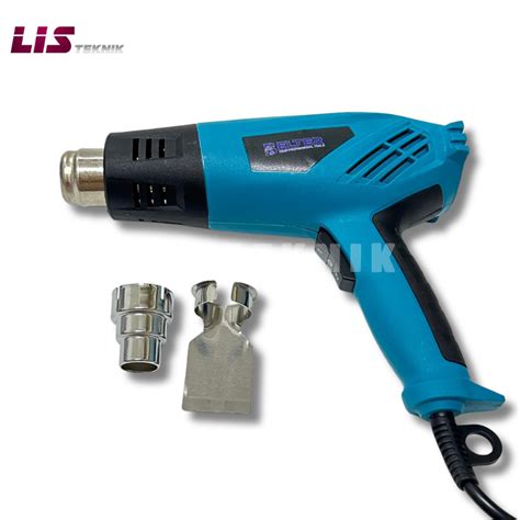 Jual Belter Hot Gun Air W Heat Gun V Mesin Pemanas Plastik Sticker Shopee Indonesia