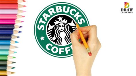 How To Draw A Starbucks Logo Simple