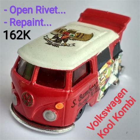Hot Wheels VW Volkswagen Kool Kombi Custom Pancasila President And Vice Susilo Bambang Yudhoyono