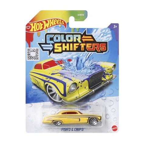 BHR31 Машинка металлическая игрушка Hot Wheels Color Shifters коллекционная модель меняющая цвет