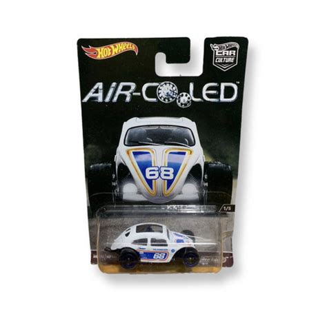 Игровой набор Hot Wheels Air Cooled Volkswagen Beetle Хот вилс Машинка металлическая