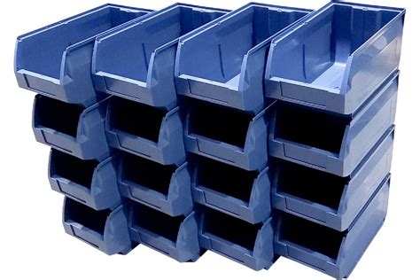 Ящик Тара.ру п/п, 400x230x200 мм, Napoli, комплект из 16 шт., цв. синий ...