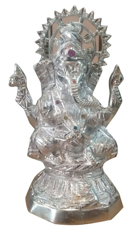 Silver Lord Ganesh Statue At Rs 4500 Silver Ganesh Statue In