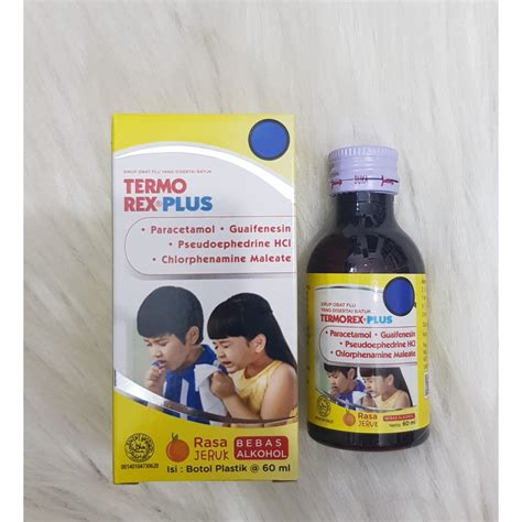 Jual Termorex Plus Syrup Ml Shopee Indonesia