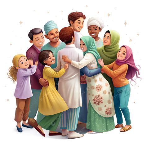 muslim family clipart png