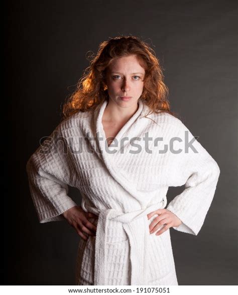 Sexy Female Nude Redhead Backlit Hair Stock Photo Shutterstock