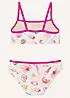 Girls Shell Fish Print Bikini Set With Recycled Polyester By Accessorize Look Again