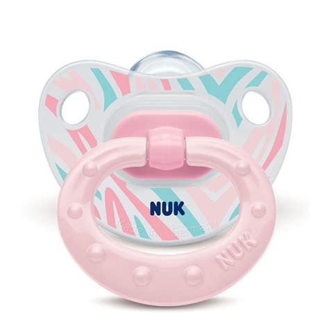 Chupeta Tamanho 2 - Chupeta Nuk Classic Decorada Girl Silicone Tamanho 2 - Pague Menos