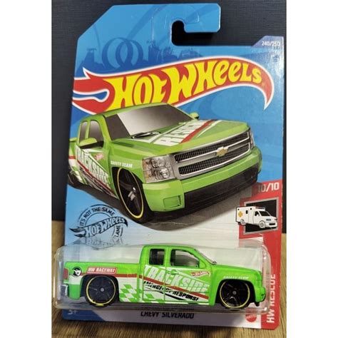 Hot Wheels Chevy Silverado T Hunt Shopee Brasil