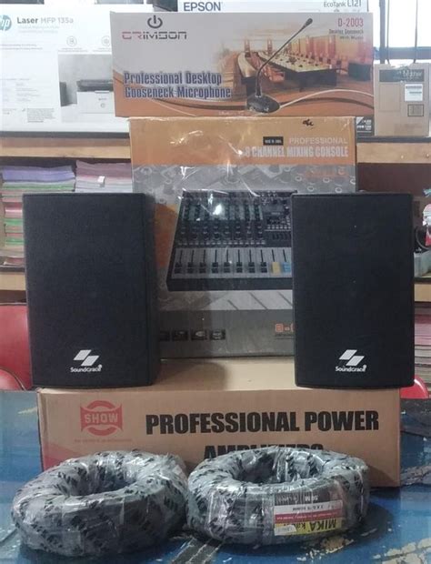 set sound system ruangan