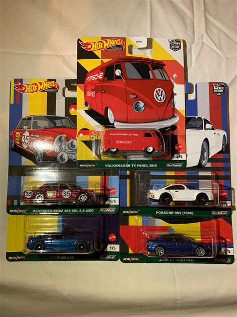 Hot Wheels German Assortment Set Hobbies Toys Toys Games On Carousell