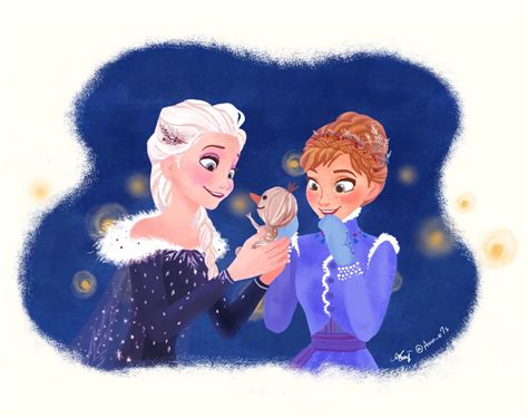 Anna And Elsa Princess Anna Fan Art 43161460 Fanpop