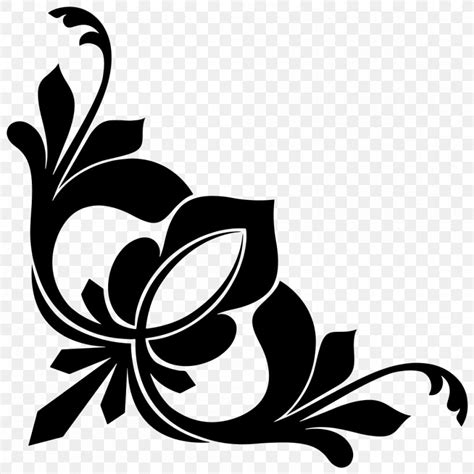 Decorative Corners Floral Ornament Clip Art Png X Px