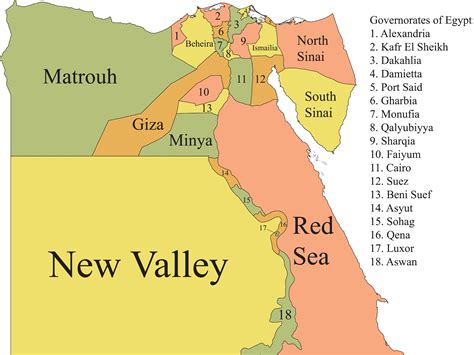 Egypt Maps Facts World Atlas