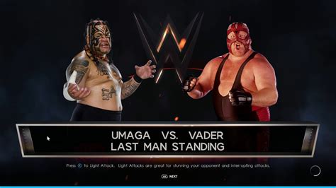 Wwe K Umaga Vs Vader Youtube