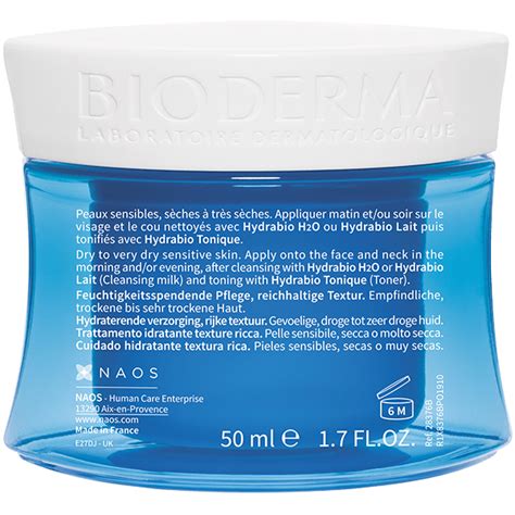 Bioderma - Hydrabio Creme 50ml - Beautybox.is