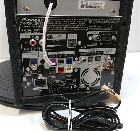 Yahoo!オークション - 管理1001 Pioneer パイオニア SX-SW313 ホームシ...