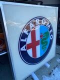 Illuminated Alfa Romeo Dealership Sign X Pcarmarket