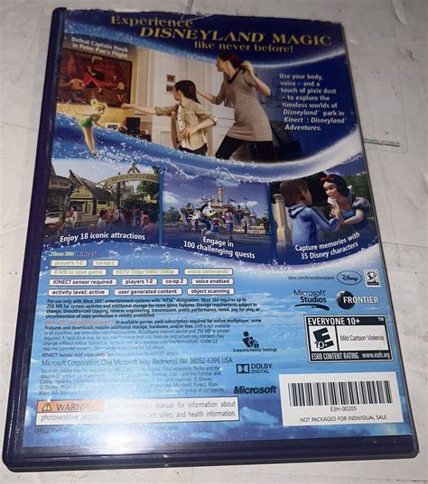 Kinect Disneyland Adventures Microsoft Xbox Tested No