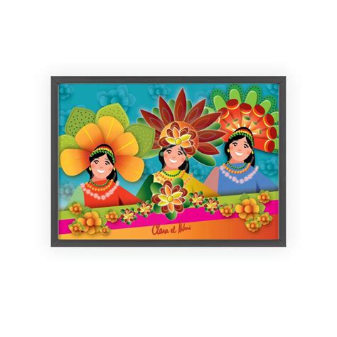 Sinulog Festival Posters With Wooden Frame - Etsy