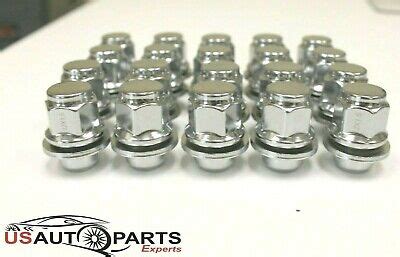 Qty Chrome X Wheel Lug Nuts Mag Seat Washer For Lexus Scion