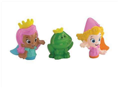 Buy Fisher Price Bubble Guppies Molly Deema And Frog Bath Squirters