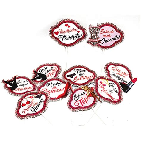 Plaquinhas Divertidas Ch De Lingerie Noiva Shopee Brasil