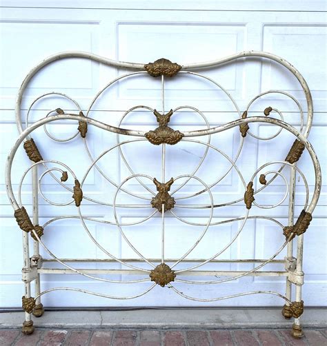 Romance of the Heart Shaped Iron Bed | Cathouse Antique Iron Beds
