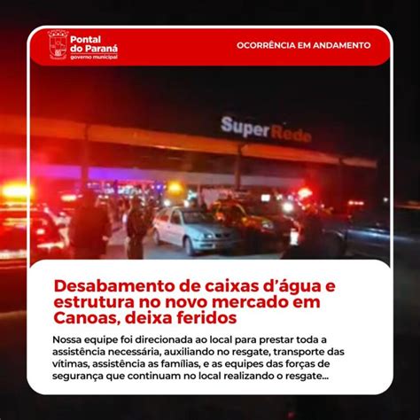 Laje De Supermercado Super Rede Em Pontal Desaba E Causa Tr S Mortes