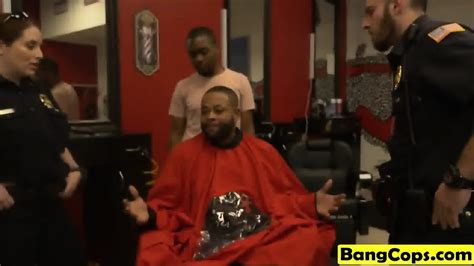 Horny Dude Banging Two Busty Cops