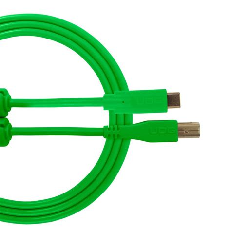 UDG Ultimate Audio Cable USB 2 0 C B Green Straight 1 5m Digital