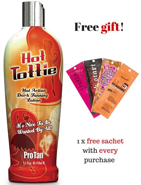 ProTan HOT TOTTIE Sunbed Tanning Accelerator Extender Lotion Cream ...