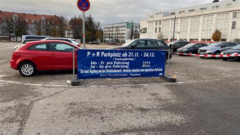 Augsburg Parken Am Plärrer Gelände Kostet Bis Heiligabend