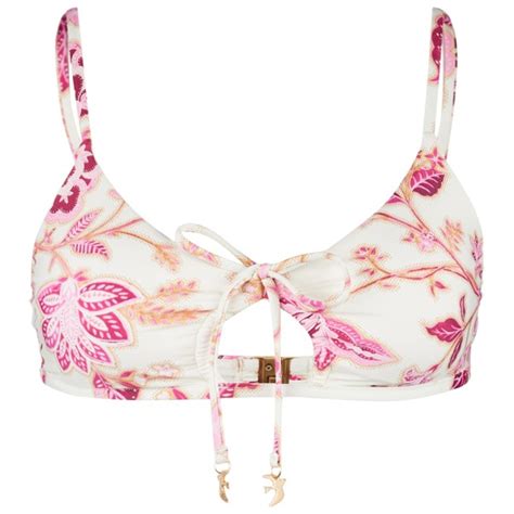 Seafolly Silkroad Drawstring Keyhole Bralette Bikini Top Damen Online