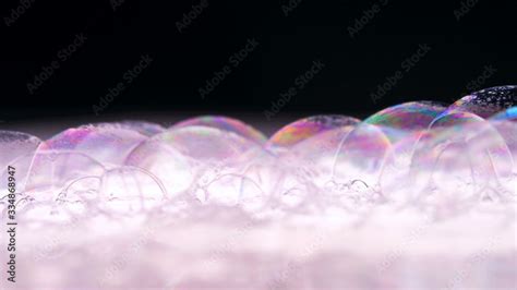 Soap Bubbles Macro Shoot Clean Soft Elegant Bright Photo Background